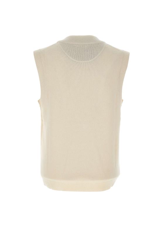 25FW 썬 68 니트 베스트 K45115 31 White - SUN 68