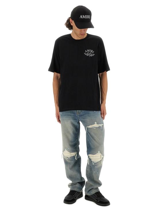 25FW 아미리 반팔 티셔츠 AMJYTE1071 BLACK - AMIRI