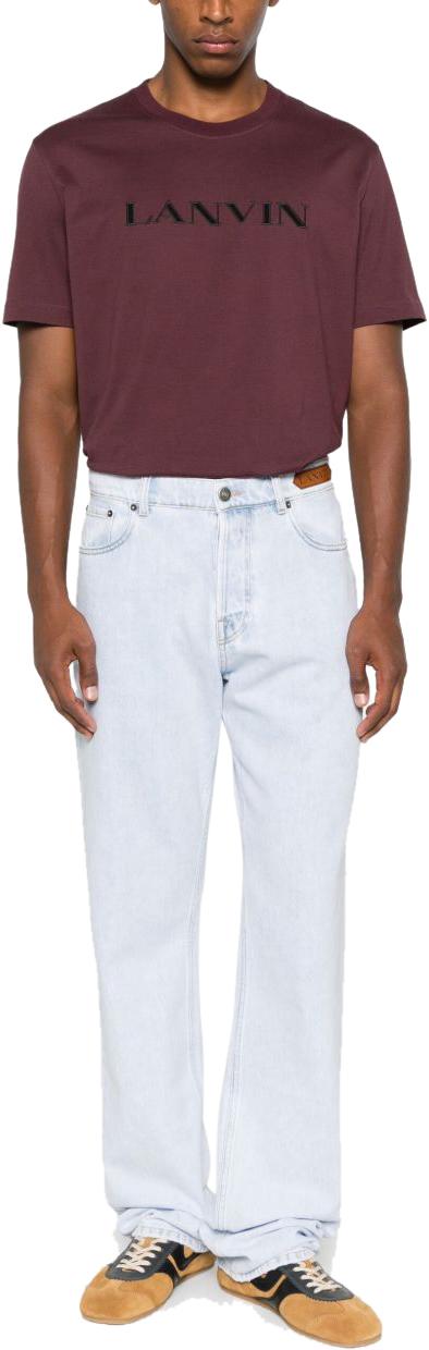25FW 랑방 반팔 티셔츠 RMTS0012J300H25355 PURPLE - LANVIN
