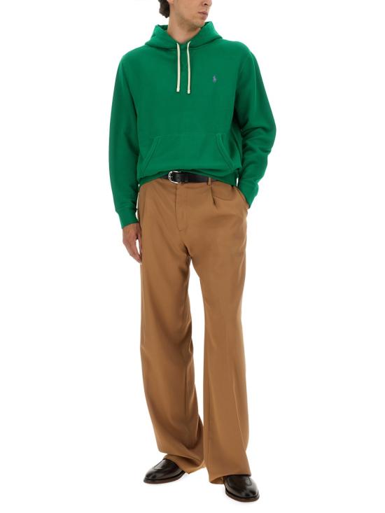 25FW 폴로 랄프로렌 포니 자수 플리스 후드 티셔츠 710766778 106CRUISEGREEN - POLO RALPH LAUREN