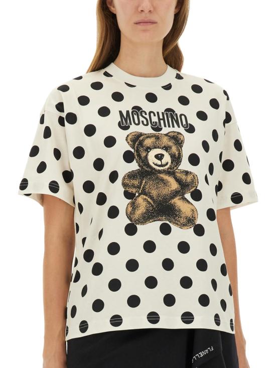 25FW 모스키노 탑 07175441 2003 IVORY - MOSCHINO
