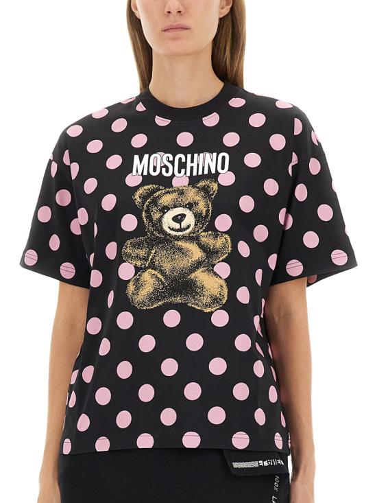 25FW 모스키노 탑 07175441 3555 BLACK - MOSCHINO