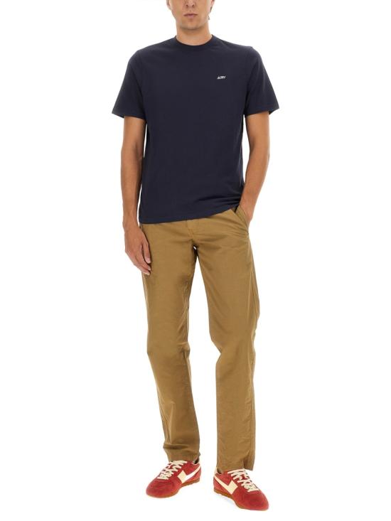 25FW 오트리 반팔 티셔츠 TSPM A7CB BLUE - AUTRY