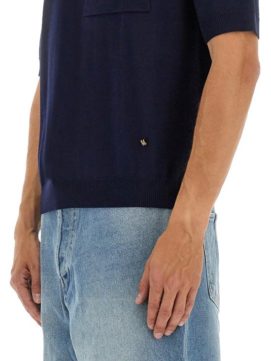 25FW 모스키노 반팔 티셔츠 09065201 0510 BLUE - MOSCHINO