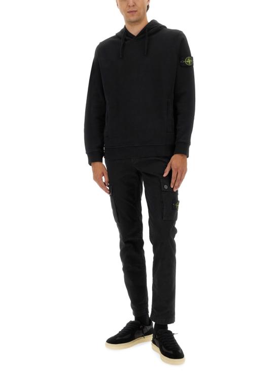 25FW 스톤 아일랜드 긴팔 티셔츠 6100029 S0A20V0029 BLACK - STONE ISLAND
