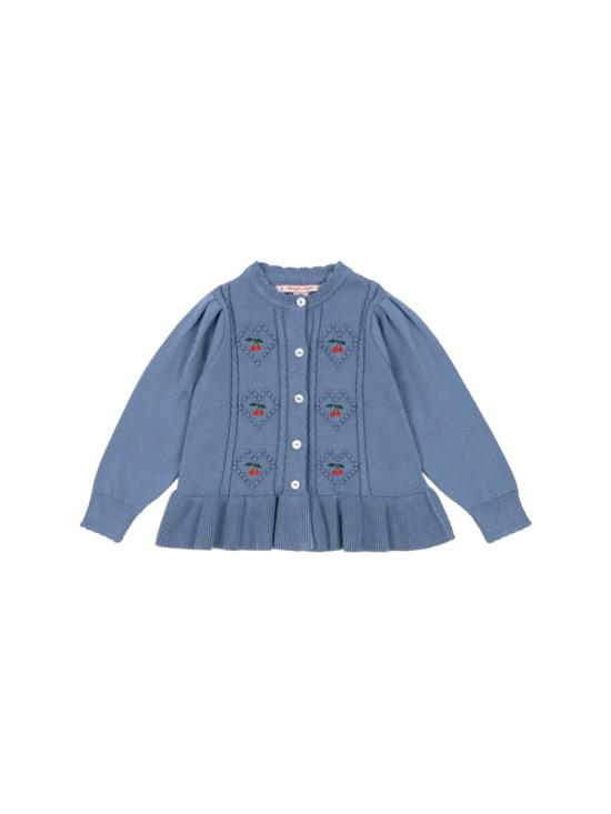 25FW [키즈] 콩제 슬래드 풀오버 KS103980K COUNTRYBLUE