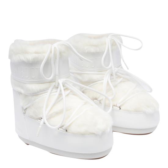 25FW 문부츠 부츠 1409390 A002 White - MOON BOOT