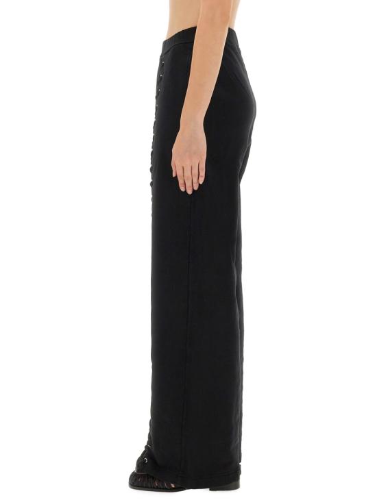 25FW 로테이트 바이 크리스텐슨 스트레이트 팬츠 114389100 BCR1746100 BLACK - ROTATE BY BIRGERCHRISTENSEN