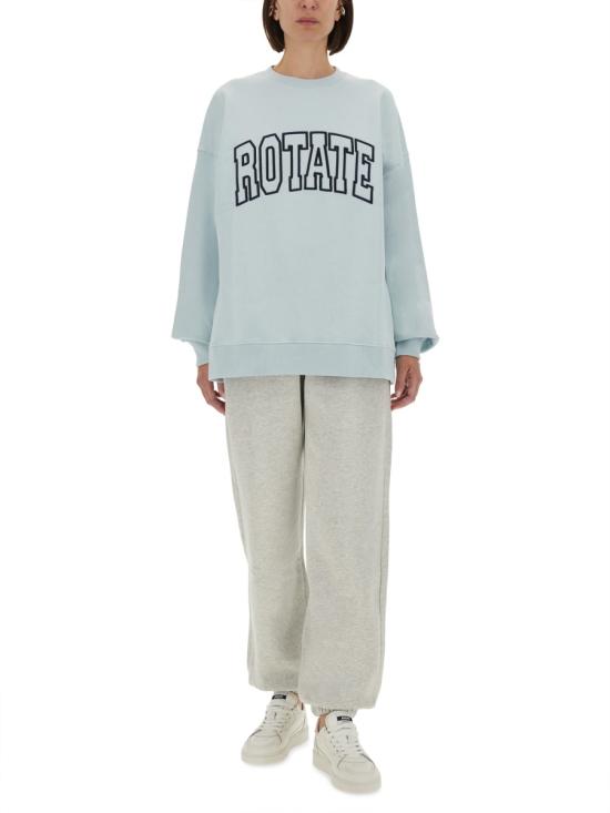 25FW 로테이트 바이 크리스텐슨 긴팔 티셔츠 114376184 BCR401184 BABY BLUE - ROTATE BY BIRGERCHRISTENSEN