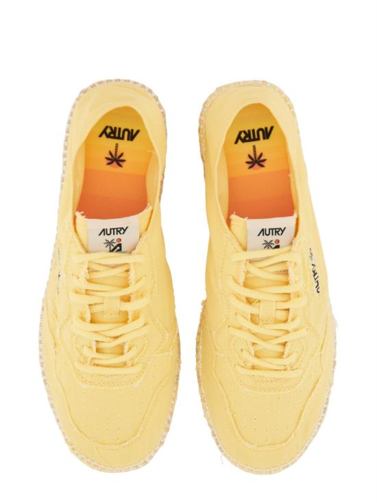 25FW 오트리 SANDY 샌디 에스파드리유 스니커즈 ESLW CV03 YELLOW - AUTRY