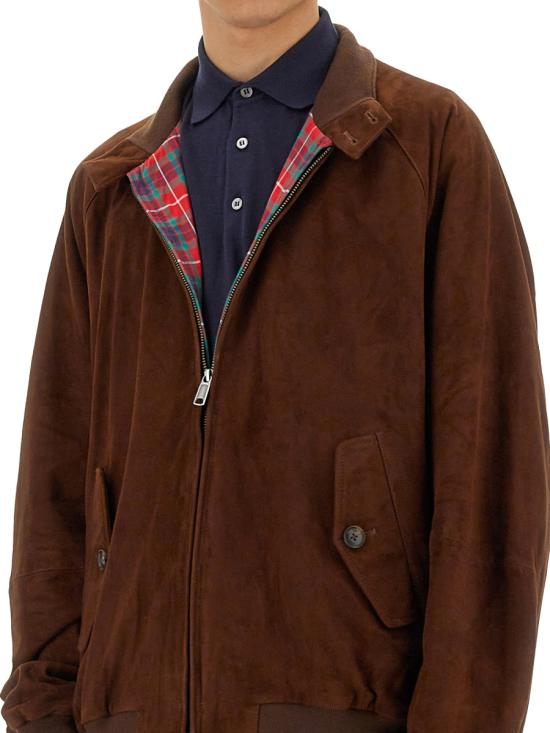 25FW 바라쿠타 가죽 자켓 BRCPS0939 UT2623711 BROWN - BARACUTA