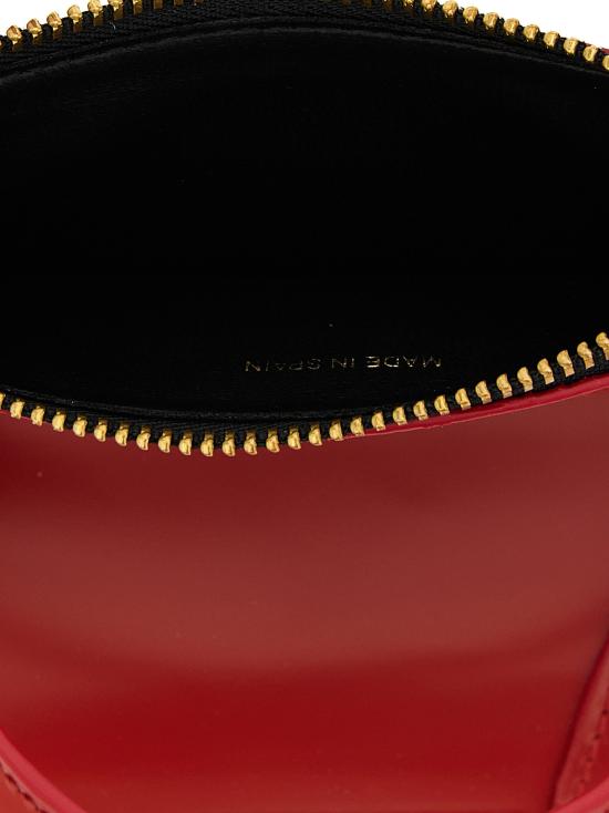 25FW 꼼데가르송 클래식 레더 라인 파우치 SA8100HARED - COMME DES GARCONS