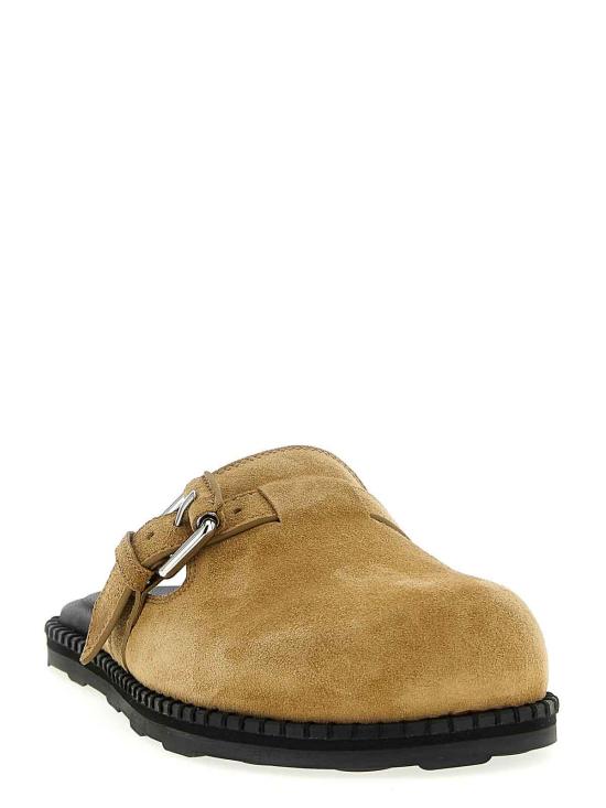 25FW 모스키노 뮬/슬리퍼 MA10152G1NME010B Beige - MOSCHINO