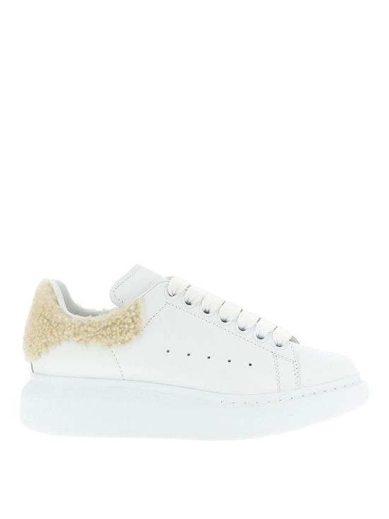  알렉산더 맥퀸 오버사이즈드 스니커즈 553770WIAIW9601 Beige