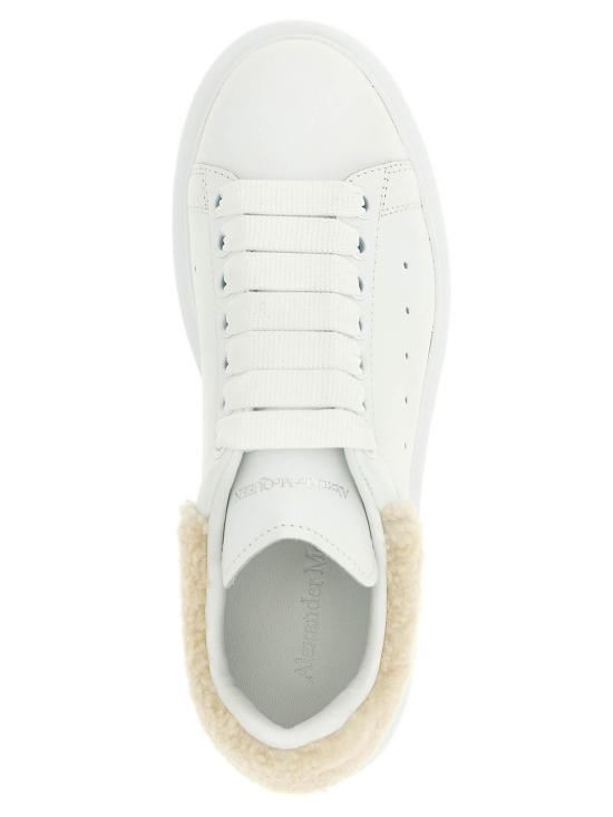  알렉산더 맥퀸 오버사이즈드 스니커즈 553770WIAIW9601 Beige - ALEXANDER MCQUEEN