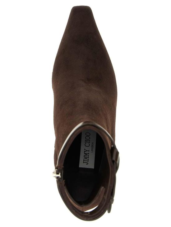 25FW 지미추 부츠 CAMIEAB85HNLCHOCOLATE BROWN - JIMMY CHOO