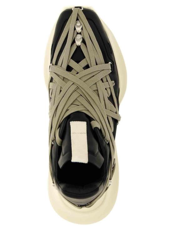 25FW 릭 오웬스 스니커즈 RU02E1812LCOW1981 Black - RICK OWENS