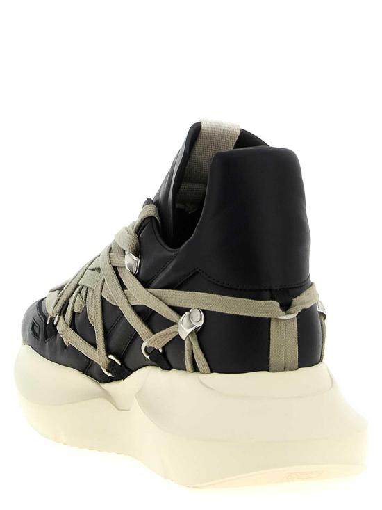 25FW 릭 오웬스 스니커즈 RU02E1812LCOW1981 Black - RICK OWENS