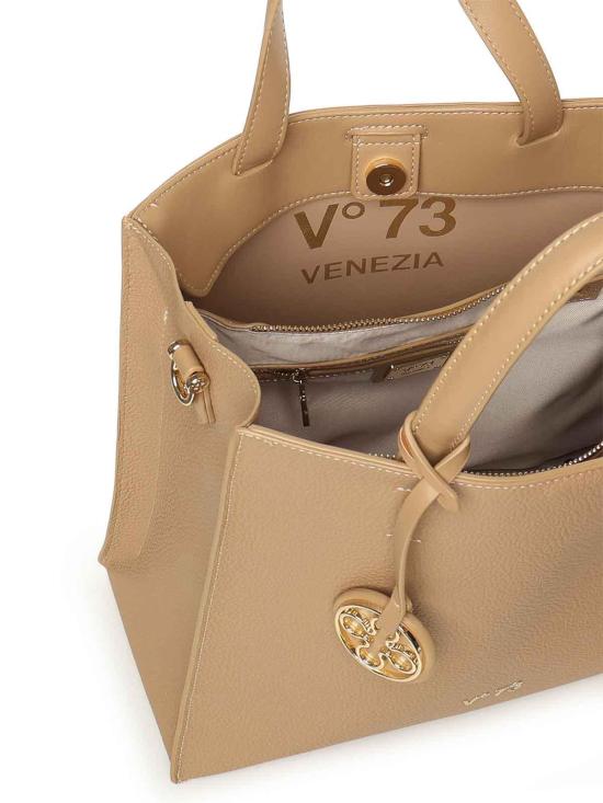 26SS 브이73 토트백 73BS9CI01BLAKEBEIGE Beige - V73