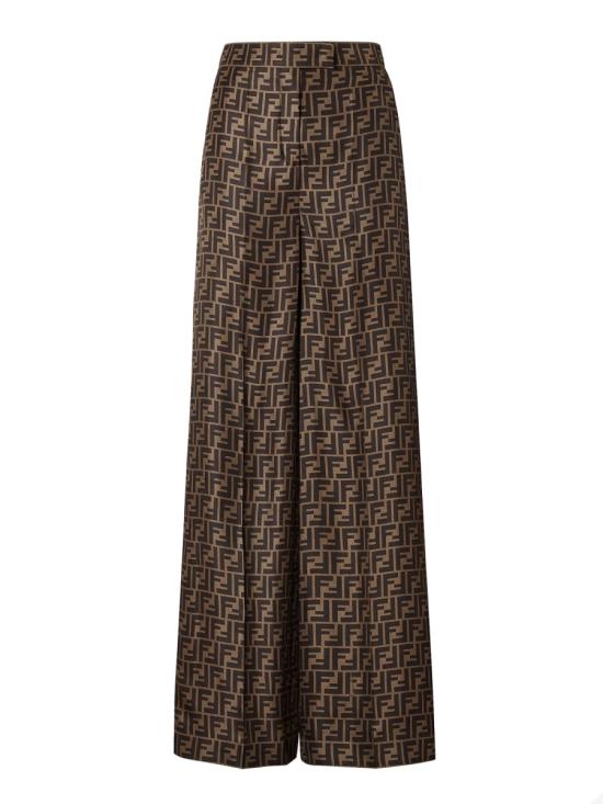 26SS 펜디 FF 트윌 팬츠 FR6606 A8G3F118W BROWN