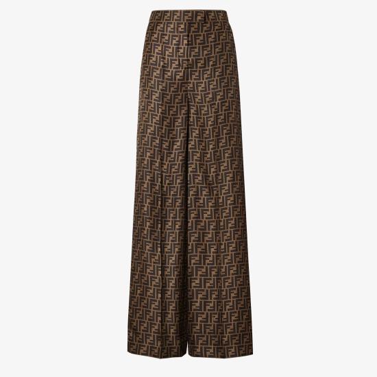 25FW 펜디 스트레이트 팬츠 FR6606 A8G3F118W BROWN