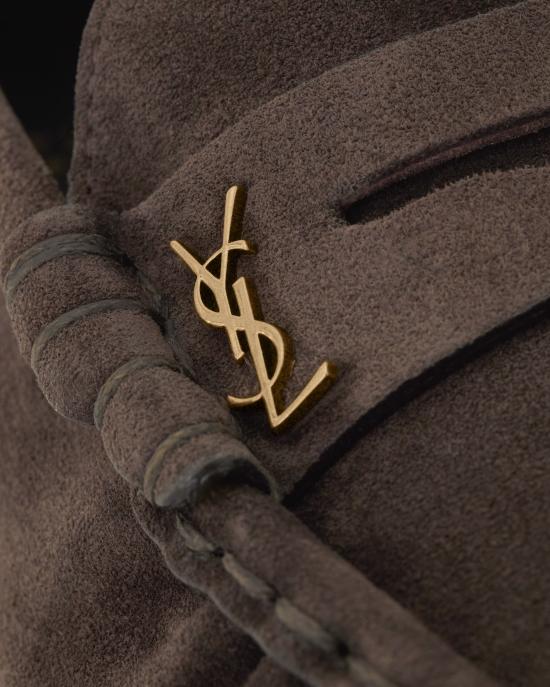 25FW 생로랑 뮬/슬리퍼 839471 2W5AC6023 BROWN - SAINT LAURENT