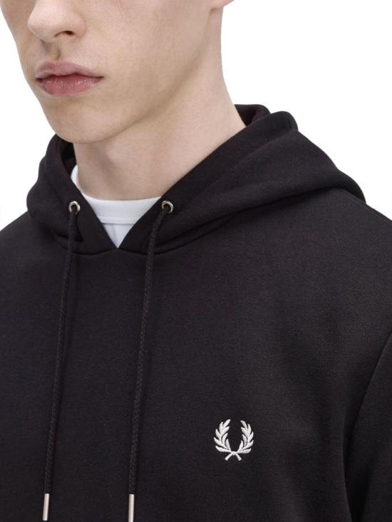 25FW 프레드페리 긴팔 티셔츠 FP M2643 55 102 BLACK - FRED PERRY