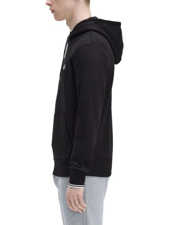 25FW 프레드페리 긴팔 티셔츠 FP M2643 55 102 BLACK - FRED PERRY