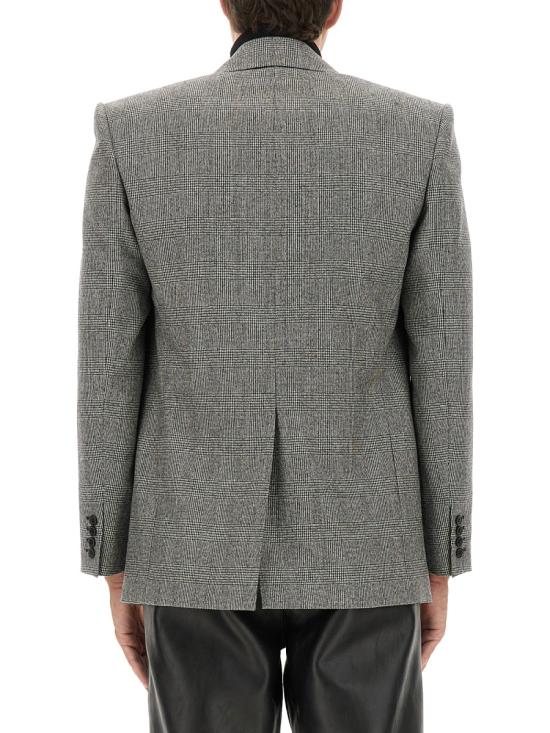 26FW 생로랑 수트 자켓 837196 Y5H541095 GREY - SAINT LAURENT