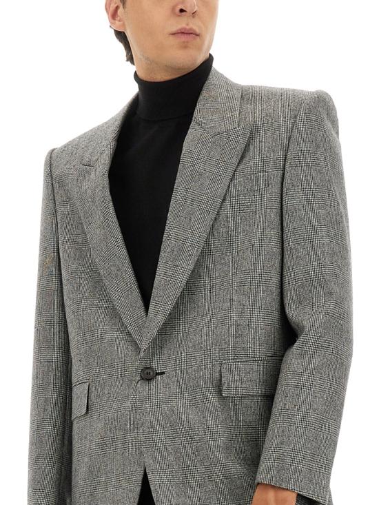 26FW 생로랑 수트 자켓 837196 Y5H541095 GREY - SAINT LAURENT