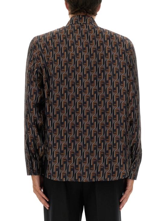 25FW 펜디 긴팔 셔츠 FS1319 AVDBF1TRS BLUE - FENDI