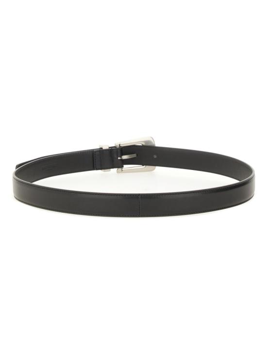 26FW 생로랑 가죽 벨트 839769 AAEJE1000 BLACK - SAINT LAURENT