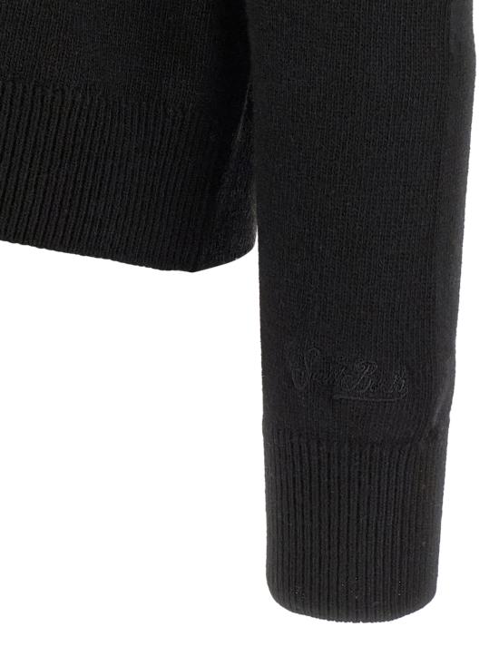 25FW 세인트바쓰 스웨터 QUE001000432IVACANZELOGO00OR - MC2 SAINT BARTH