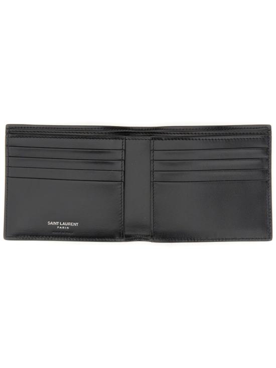26FW 생로랑 타이니 모노그램 반지갑 607727 1JB0E1000 BLACK - SAINT LAURENT