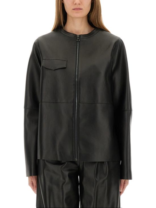 25FW ZONA20 MILANO 가죽 자켓 AI250150 LE01BK BLACK