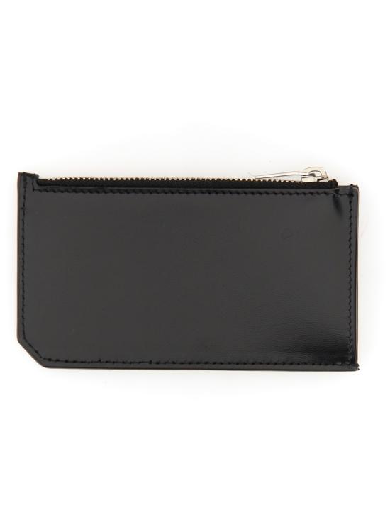 26FW 생로랑 매트 레더 타이니 카산드라 프라그망 지퍼 카드 케이스 629899 1JB0E1000 BLACK - SAINT LAURENT