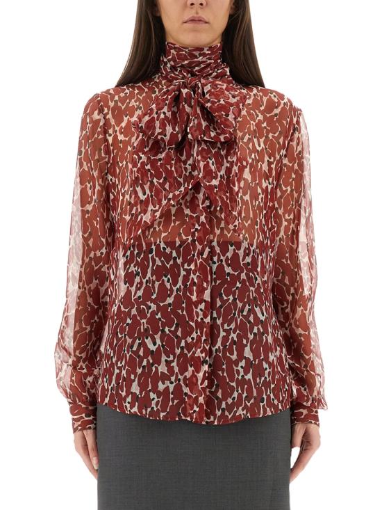 26FW 생로랑 블라우스 842861 Y4J359477 RED
