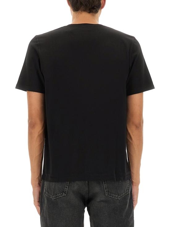 26FW 생로랑 반팔 티셔츠 819395 Y2ZJ21000 BLACK - SAINT LAURENT