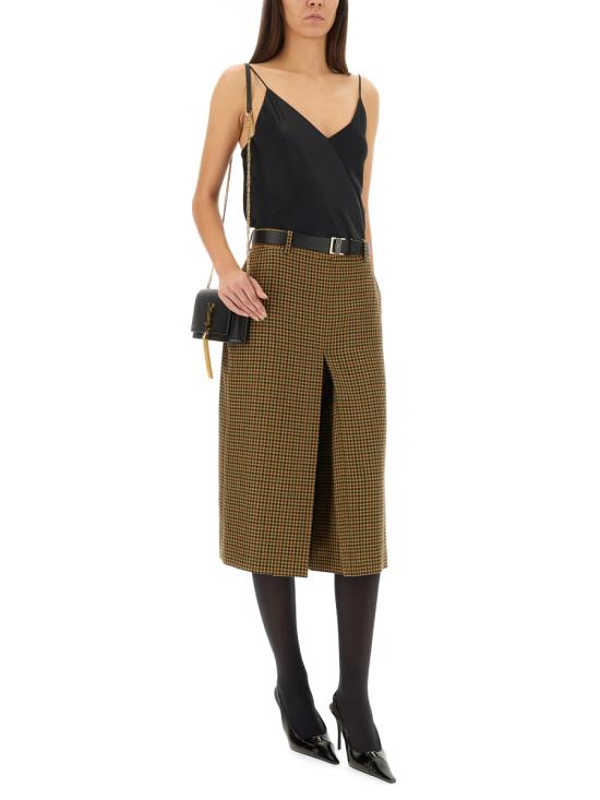 26FW 생로랑 스트레이트 팬츠 831073 Y1M752232 BROWN - SAINT LAURENT