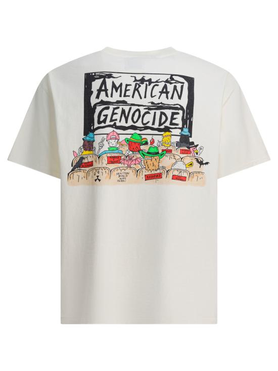 25FW 갤러리 디파트먼트 반팔 티셔츠 SBT10252LIGHTARCHIVALWHITE - GALLERY DEPT