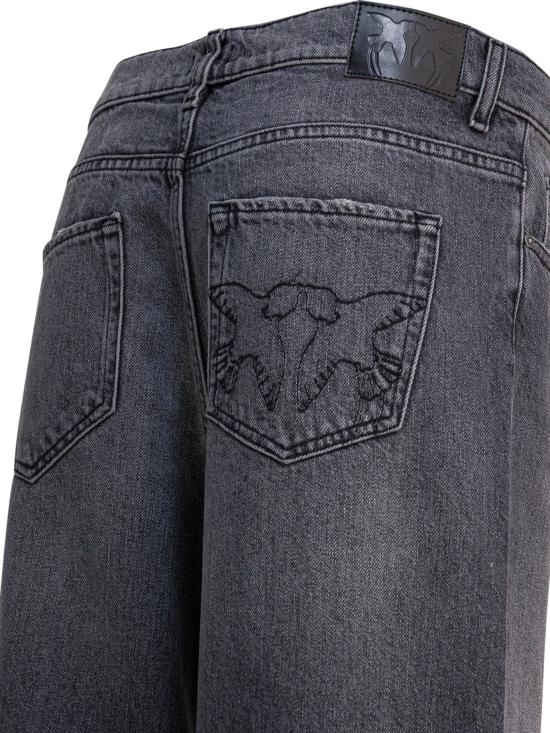 25FW 핑코 데님 팬츠 103857A2RYPJ9 Grey - PINKO