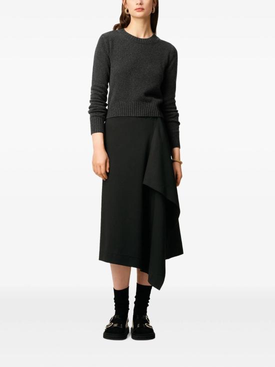 25FW 아미 스웨터 FKS832005020 ANTHRACITE DOM - AMI