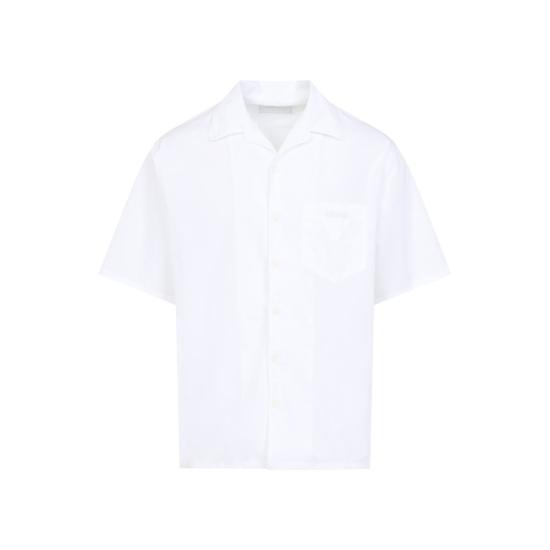 25FW 프라다 긴팔 셔츠 UCS524SOOO 10IV 0009 WHITE