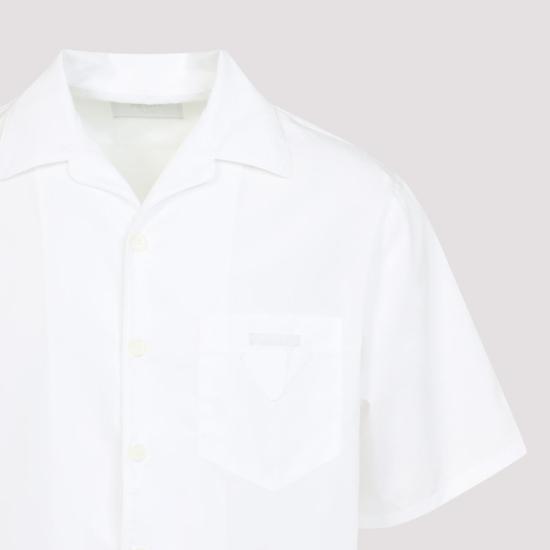 25FW 프라다 긴팔 셔츠 UCS524SOOO 10IV 0009 WHITE - PRADA