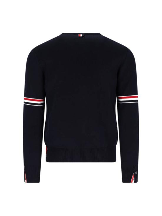 25SS 톰브라운 스웨터 MKA326A Y3001415 BLUE - THOM BROWNE