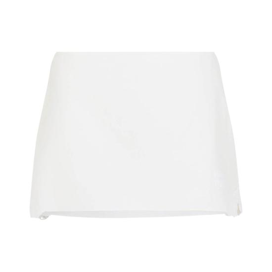 25FW 미우미우 숏 스커트 MG2472SOOO 17LV 0304 WHITE