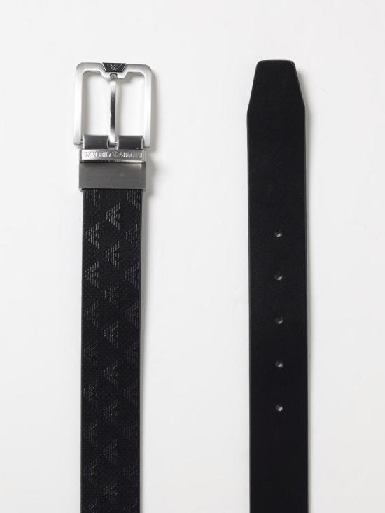 25FW 엠포리오 아르마니 벨트 Y4S502 Y221E 81386 Black - EMPORIO ARMANI