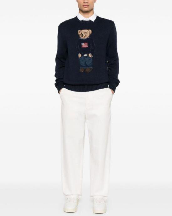 24FW 폴로 랄프로렌 스웨터 710946137001 NAVY Blue - POLO RALPH LAUREN