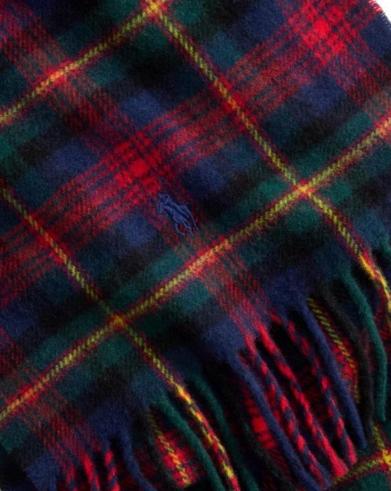 25FW 폴로 랄프로렌 머플러/스카프 449959354014 RED MULTI Red blue - POLO RALPH LAUREN