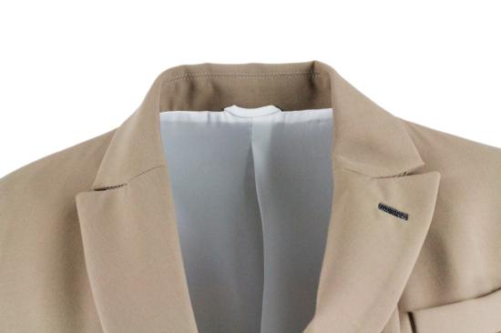 25FW 브루넬로 쿠치넬리 수트 자켓 MA1248759 C7554 Cookie - BRUNELLO CUCINELLI